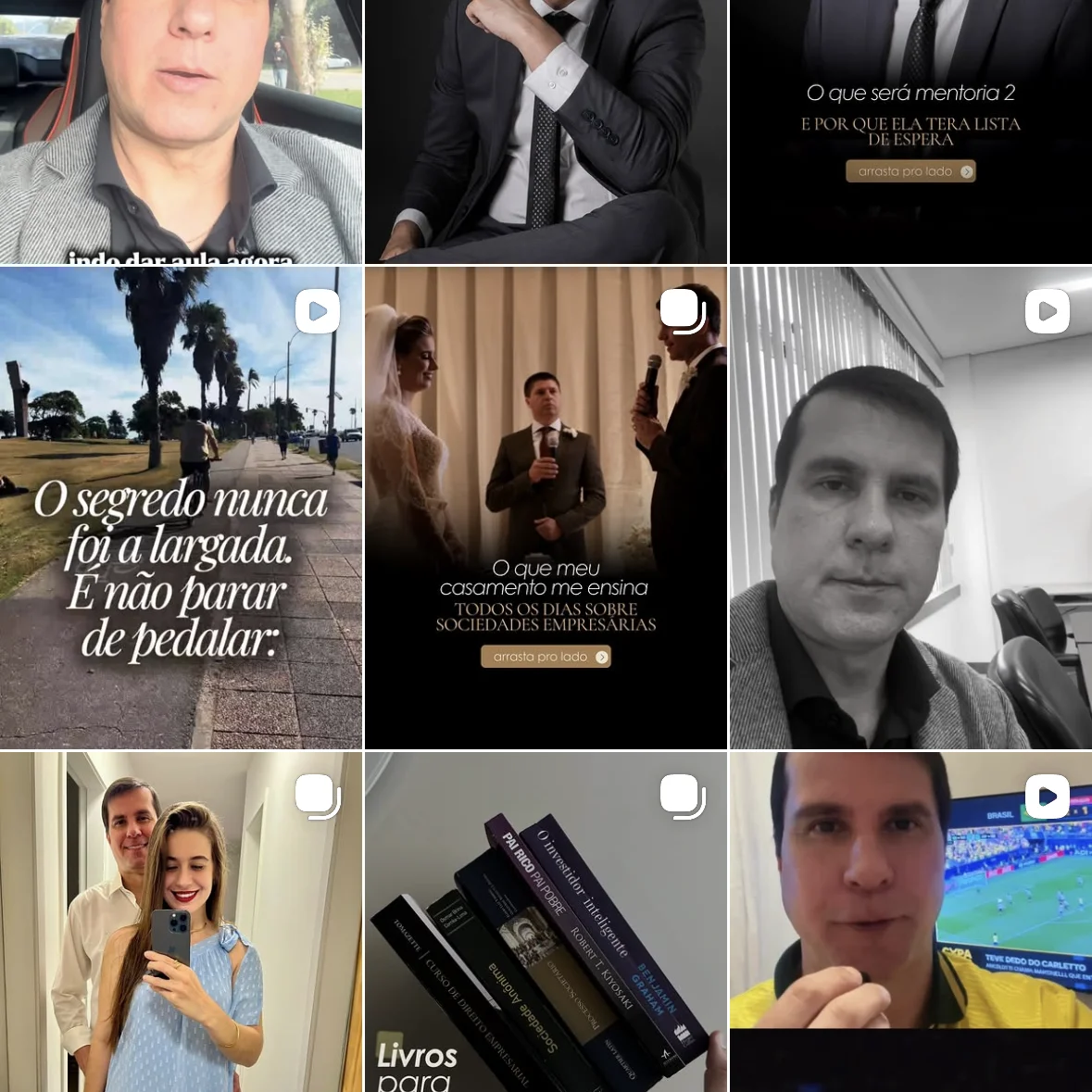 Feed do Instagram de Eduardo Bitti