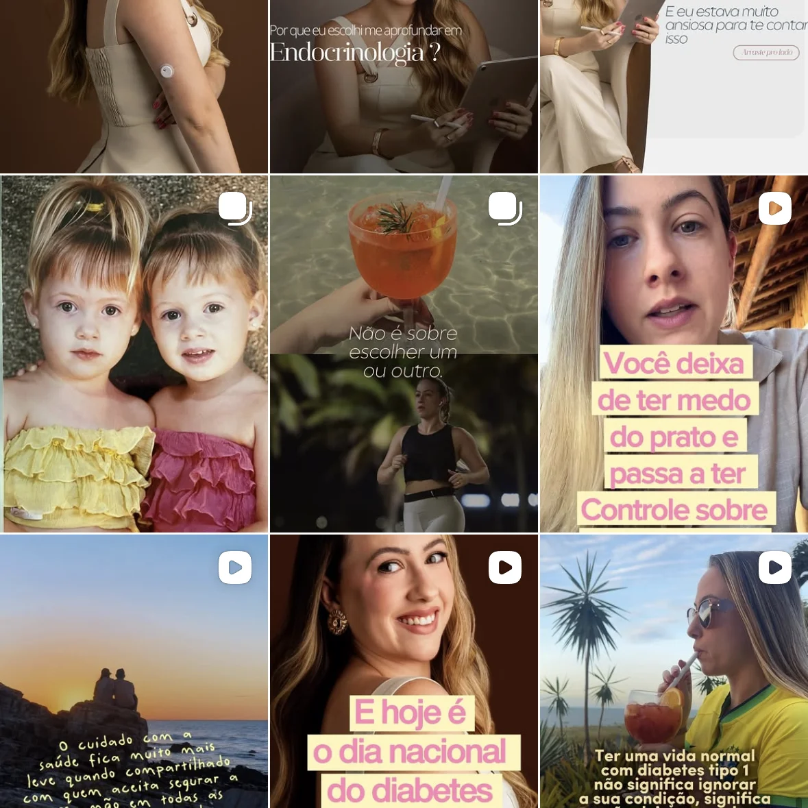 Feed do Instagram de Dra. Luísa Prata